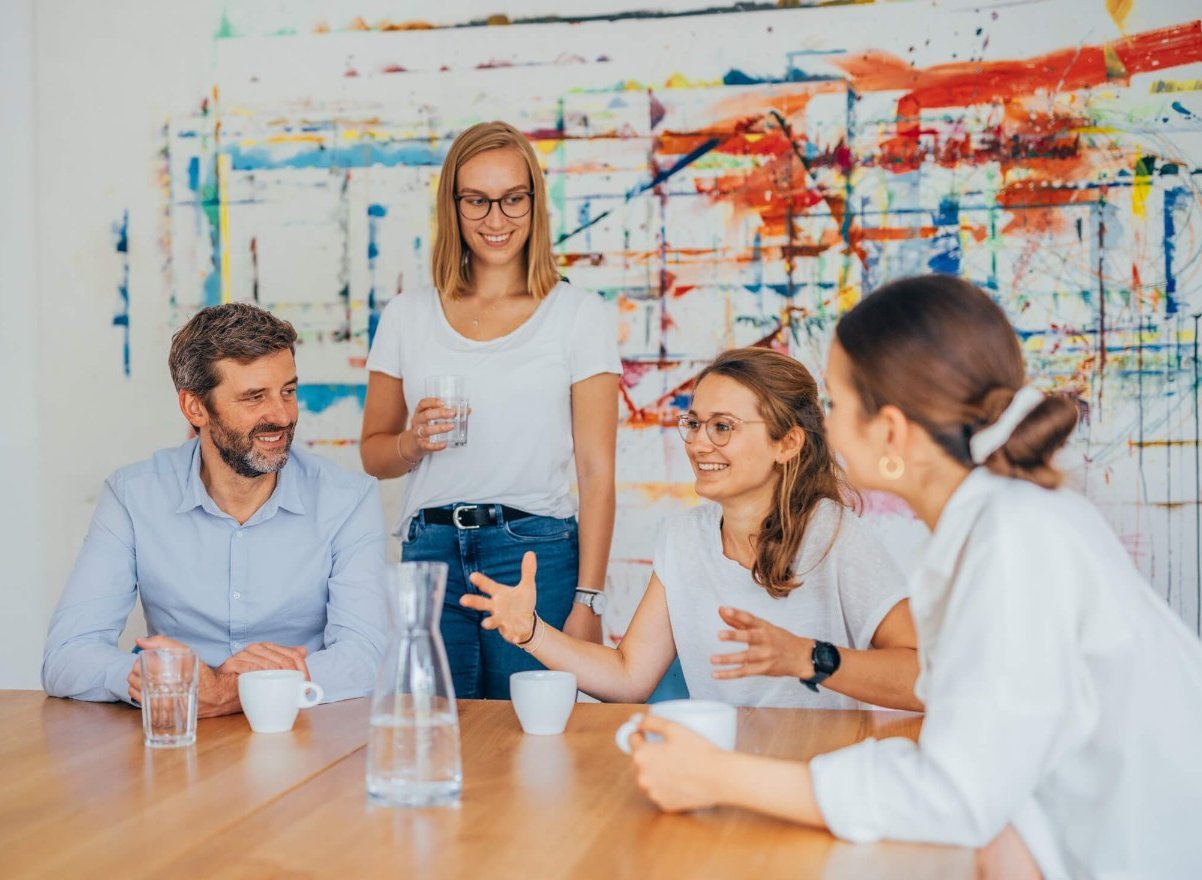 Gruppentherapie im Kunstraum